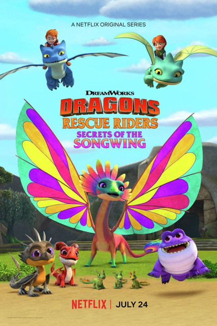 Jeźdźcy smoków: Załoga ratunkowa: Sekrety śpiewoskrzydła / DreamWorks Dragons Rescue Riders Secrets of the Songwing (2020)  SD