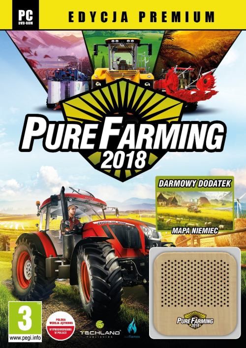 Pure Farming 2018 Deluxe Edition (2018) [Update 1.4.1 (29.04.2019) + 21 DLC] MULTi9-ElAmigos / Polska wersja językowa