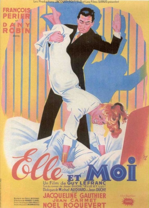 Ona Jest Moja / Elle et moi (1952) PL.AC3.BRRip.DivX-NN / Lektor PL