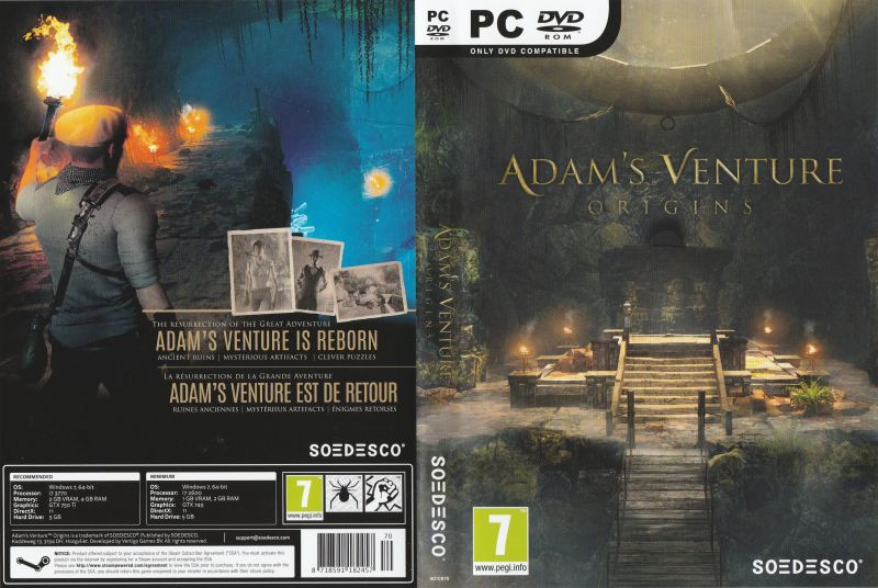 Adams Venture: Początki / Adams Venture: Origins (2016) CODEX / Polska wersja językowa