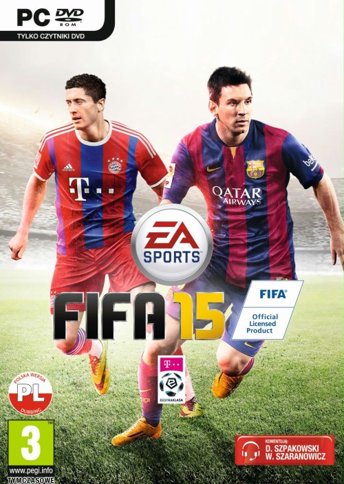 FIFA 15 - Ultimate Team Edition (2014)  v.1.8.0.0 + UPDATE/ CPY / Polska wersja językowa (dubbing...