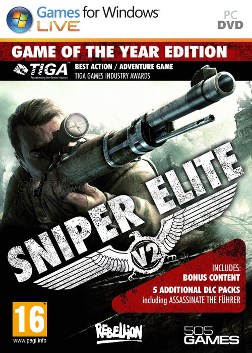 Sniper Elite V2 (2012) SKIDROW / Polska wersja językowa