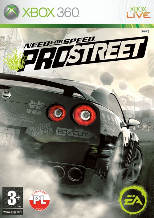 Need for Speed: ProStreet (2007) RELOADED / Polska wersja językowa