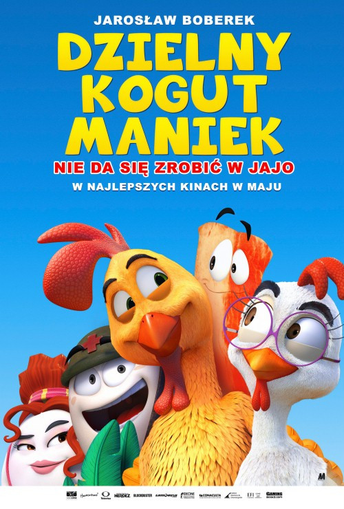 Dzielny kogut Maniek / Huevos: Little Roosters Egg-cellent Adventure / Un gallo con muchos huevos (2015)  PLDUB.DVDRip.Xvid-robmar / Dubbing PL