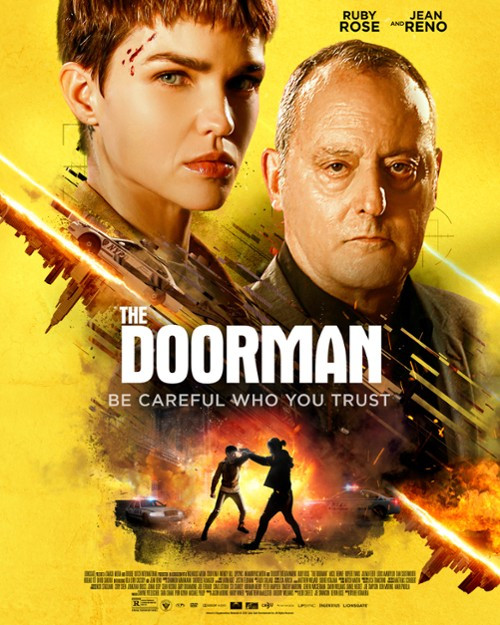 Zabójcza portierka / The Doorman (2020) PL.BDRip.x264-KiT & PL.480p.BRRip.XViD.AC3-MORS / Lektor PL