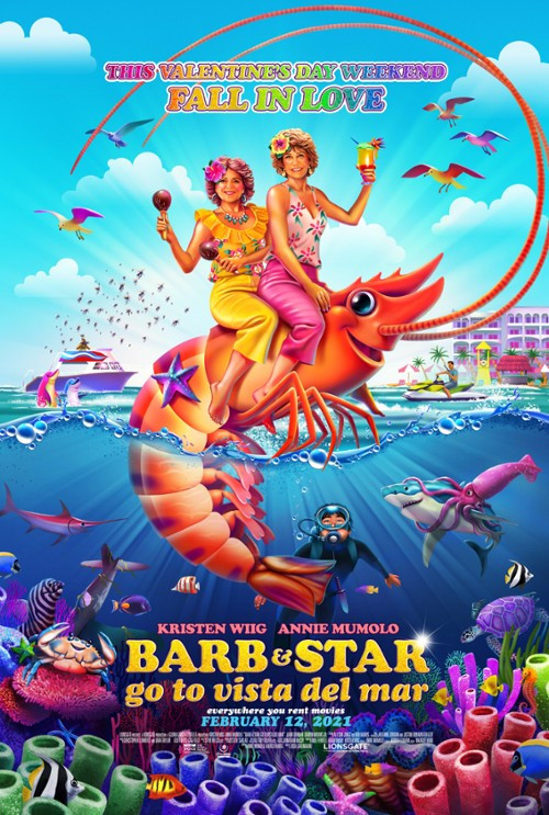 Barb i Star jadą do Vista Del Mar / Barb and Star Go to Vista Del Mar (2021) PL.BDRip.x265-MAXiM / Lektor PL