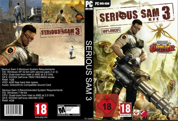 Serious Sam 3: BFE Gold Edition (2011) PROPHET + DLC / Polska wersja językowa