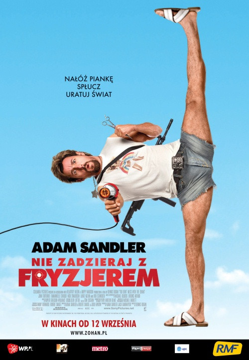 Nie zadzieraj z fryzjerem / You Don't Mess with the Zohan (2008) UNRATED.EXTENDED.MULTi.1080p.BluRay.x264.DTS.AC3-DENDA / Lektor PL