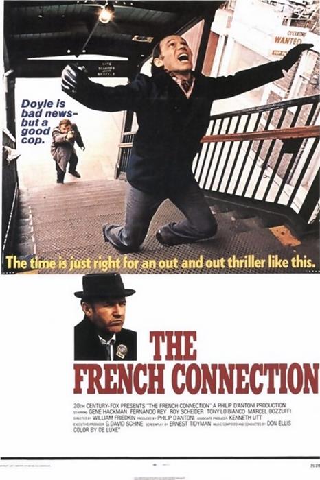 Francuski łącznik / The French Connection (1971) PL.BRRip.480p.XviD.AC3-LTN / Lektor PL