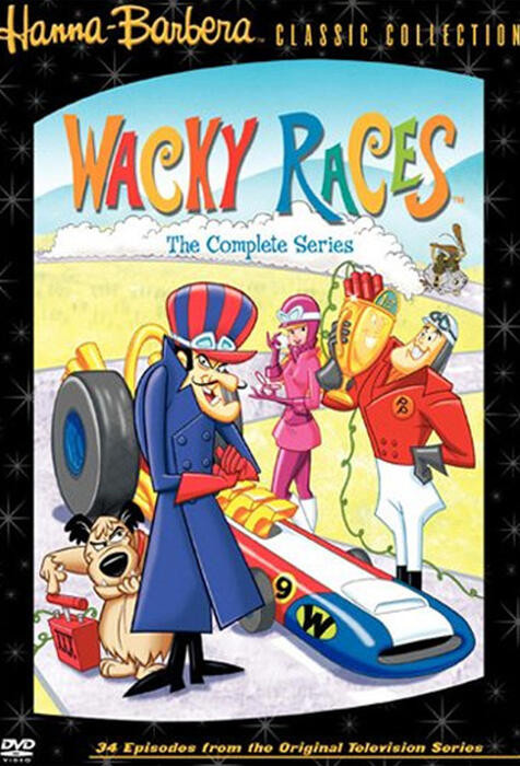 Szalone wyścigi / Wacky Races (1968-1970) PLDUB.576p.DVDRip.x264-TPX / Dubbing PL