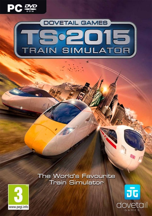 Symulator Pociągu 2015 / Train Simulator 2015 (2014) PROPER-CODEX / Polska wersja językowa