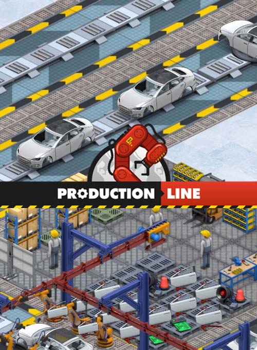 Production Line: Car Factory Simulation (2019) ElAmigos / GOG / Polska wersja językowa