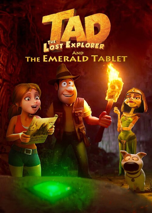 Tedi i szmaragdowa tablica / Tad the Lost Explorer and the Emerald Tablet / Tadeo Jones 3: La tabla esmeralda (2022) SD