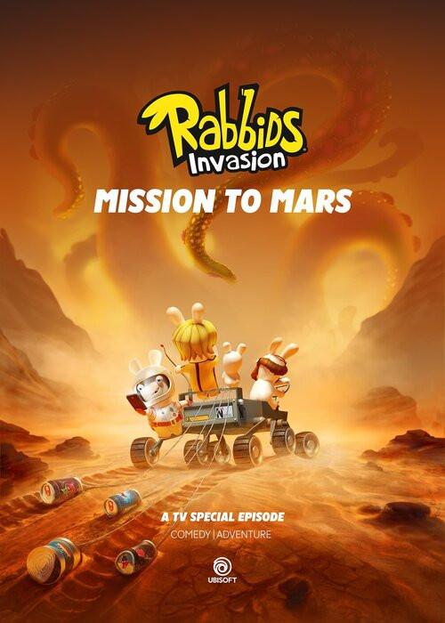 Inwazja kórlików: Misja na Marsa / Rabbids Invasion Special: Mission to Mars / Les Lapins Crétins Invasion : Objectif Mars (2022) PLDUB.1080p.WEB-DL.H