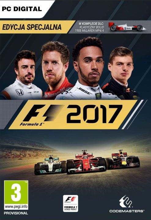 F1 2017 Special Edition (2017) [[Update 1.6] +[Update 1.13 28.03.2018] +DLC] MULTi10-ElAmigos / Polska wersja językowa