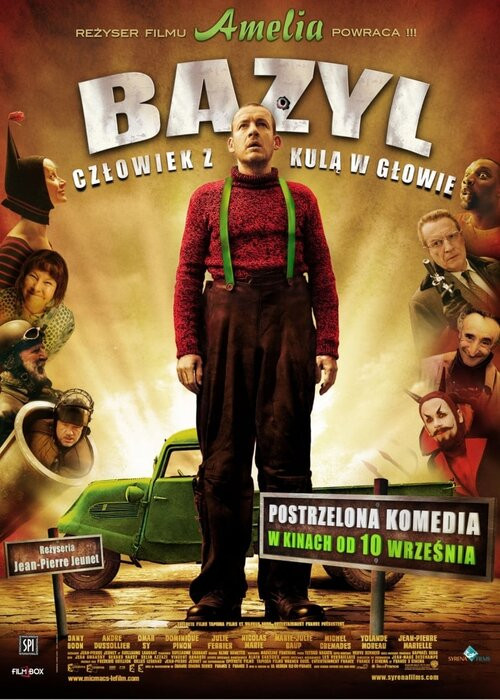 Bazyl. Człowiek z kulą w głowie / Micmacs a tire-larigot (2009) PL.720p.BDRip.XviD.AC3-ELiTE / Lektor PL