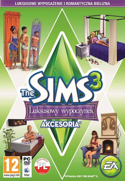 Sims 3: Luksusowy Wypoczynek / Master Suite Stuff (2012) FLT / Polska wersja językowa