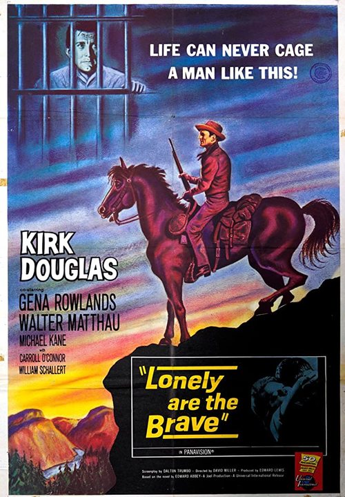 Ostatni kowboj / Lonely Are the Brave (1962) PL.480p.BDRip.AC3.XviD-MR | Lektor PL