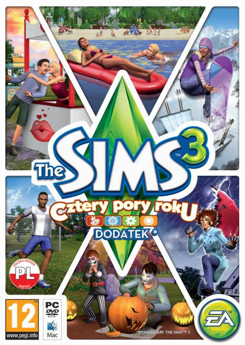 The Sims 3: Cztery pory roku / Season (2012) RELOADED / Polska wersja językowa