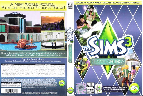 The Sims 3: Magiczne Źródła / The Sims 3: Hidden Springs (2012) Polska wersja językowa