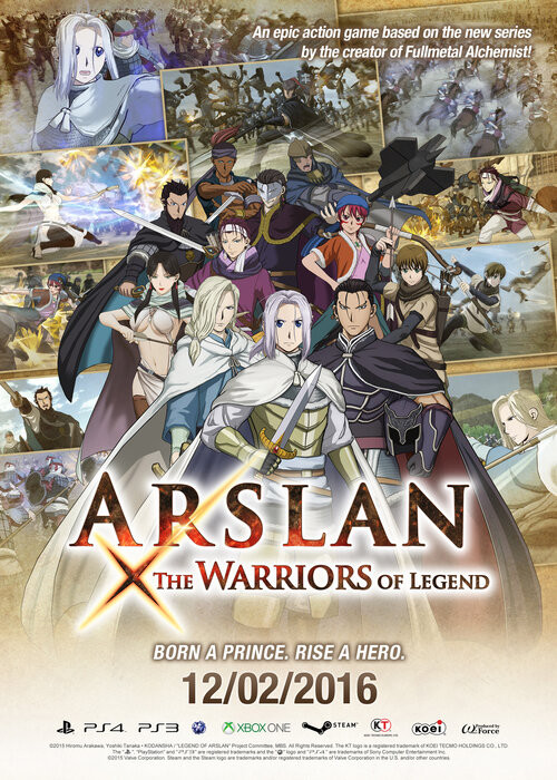 Arslan The Warriors of Legend (2016) CODEX 